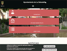 Tablet Screenshot of lasalzadella.es